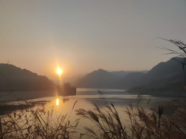 Cycling in Chengdu on 2023-01-28 (Northwest - Destination is Dujiangyan & Zipingpu Reservoir)